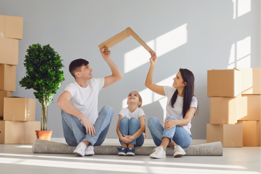 Happy family - new service charge rules from 2026-2027